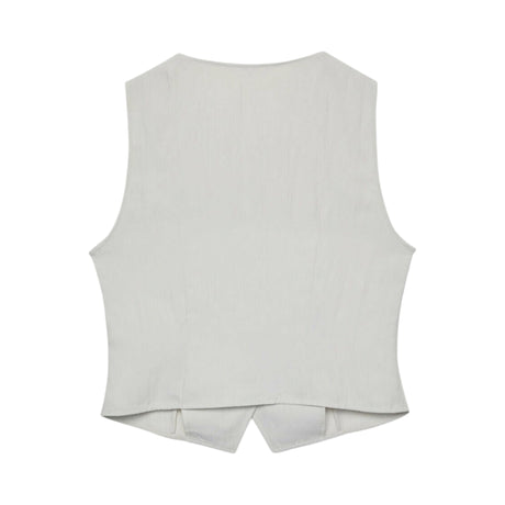 Stradivarius Textured With Buttons Stone