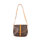 Louis Vuitton Canvas Monogram Saumur 35 Crossbody Bag