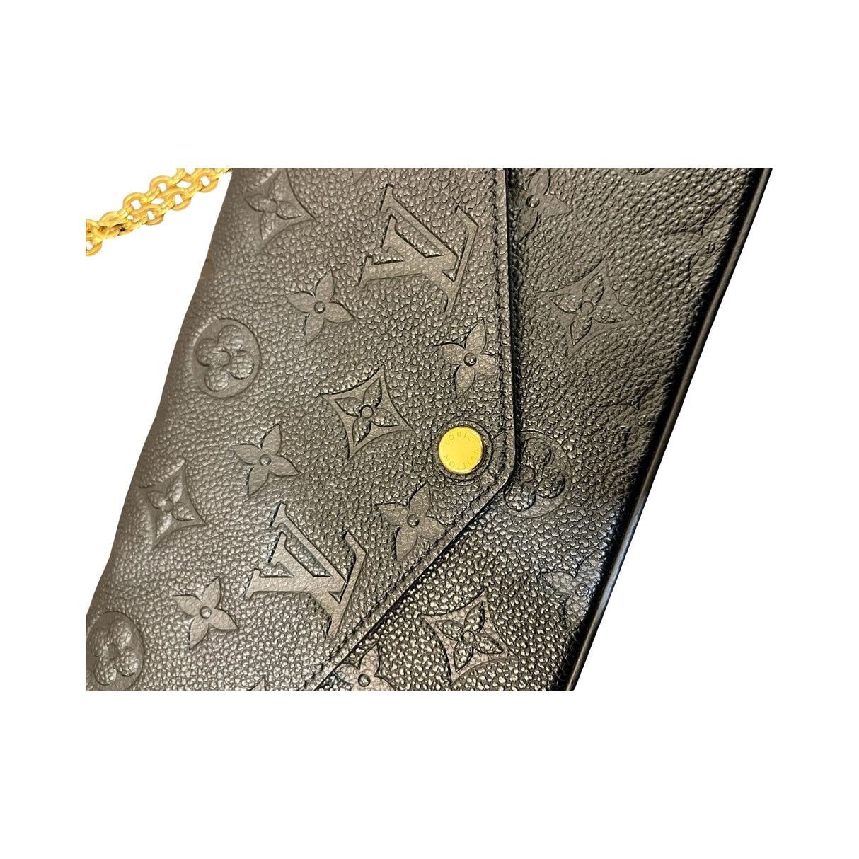 Louis Vuitton Empreinte Leder Felicie Schwarz