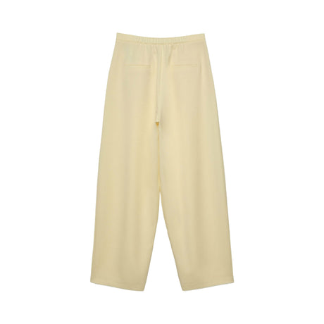 Stradivarius Stoffhose light yellow