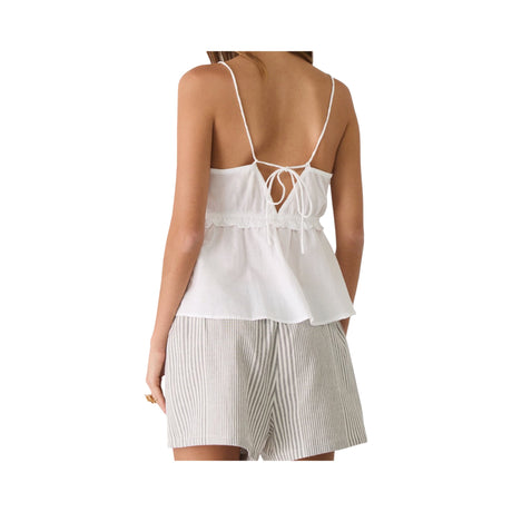 Stradivarius Straps Bluse White