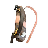 Louis Vuitton Bond Street Damier Ebene Canvas Rose Ballerine